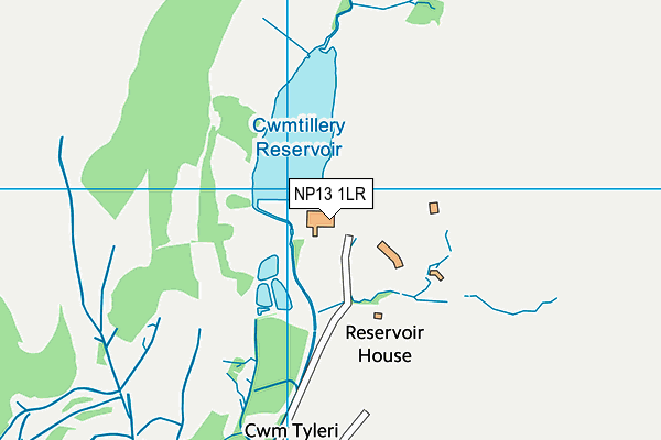 NP13 1LR map - OS VectorMap District (Ordnance Survey) NP13 1LR map - OS VectorMap District (Ordnance Survey)