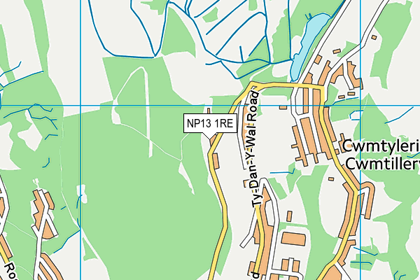 NP13 1RE map - OS VectorMap District (Ordnance Survey) NP13 1RE map - OS VectorMap District (Ordnance Survey)
