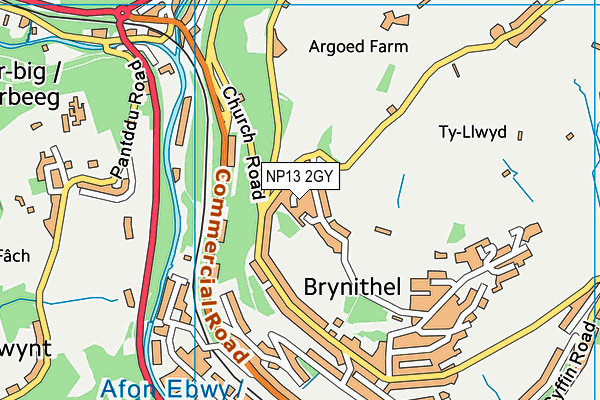 NP13 2GY map - OS VectorMap District (Ordnance Survey) NP13 2GY map - OS VectorMap District (Ordnance Survey)