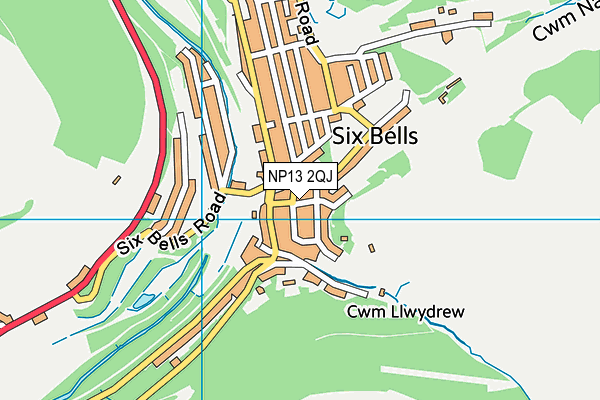 NP13 2QJ map - OS VectorMap District (Ordnance Survey) NP13 2QJ map - OS VectorMap District (Ordnance Survey)