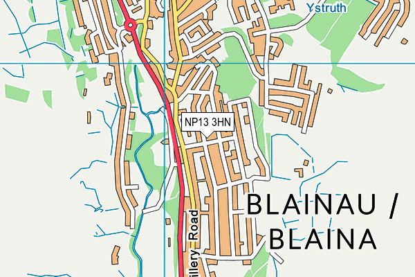 NP13 3HN map - OS VectorMap District (Ordnance Survey) NP13 3HN map - OS VectorMap District (Ordnance Survey)
