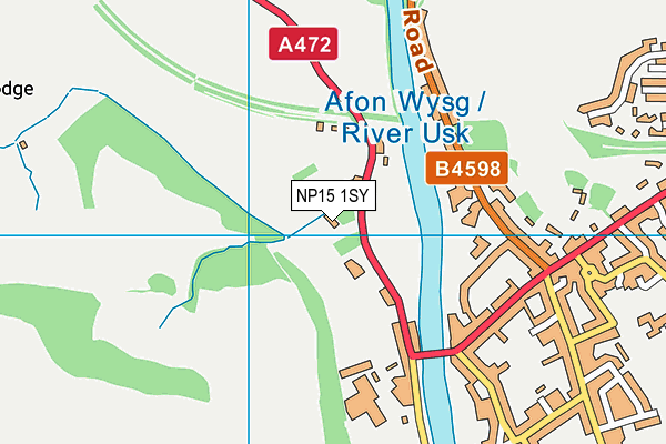 NP15 1SY map - OS VectorMap District (Ordnance Survey) NP15 1SY map - OS VectorMap District (Ordnance Survey)