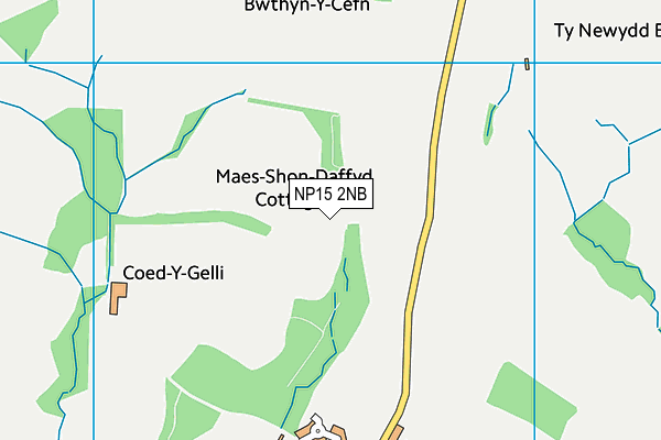 NP15 2NB map - OS VectorMap District (Ordnance Survey) NP15 2NB map - OS VectorMap District (Ordnance Survey)