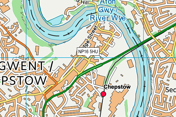 NP16 5HU map - OS VectorMap District (Ordnance Survey) NP16 5HU map - OS VectorMap District (Ordnance Survey)