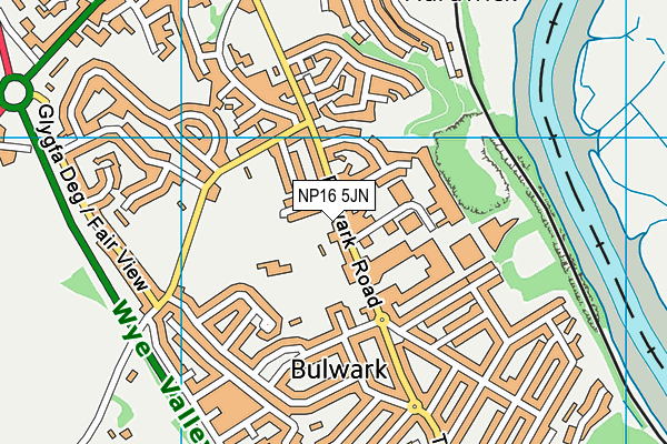 NP16 5JN map - OS VectorMap District (Ordnance Survey) NP16 5JN map - OS VectorMap District (Ordnance Survey)