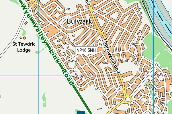 NP16 5NH map - OS VectorMap District (Ordnance Survey) NP16 5NH map - OS VectorMap District (Ordnance Survey)