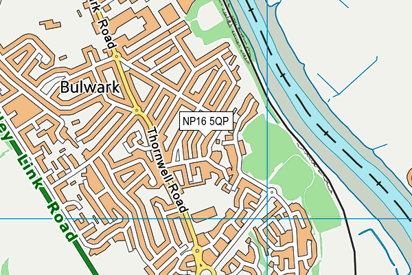 NP16 5QP map - OS VectorMap District (Ordnance Survey) NP16 5QP map - OS VectorMap District (Ordnance Survey)