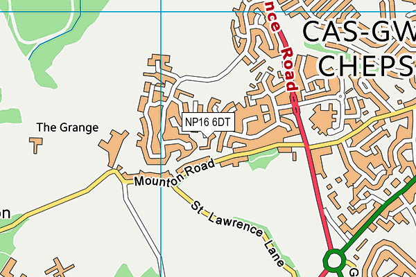NP16 6DT map - OS VectorMap District (Ordnance Survey) NP16 6DT map - OS VectorMap District (Ordnance Survey)