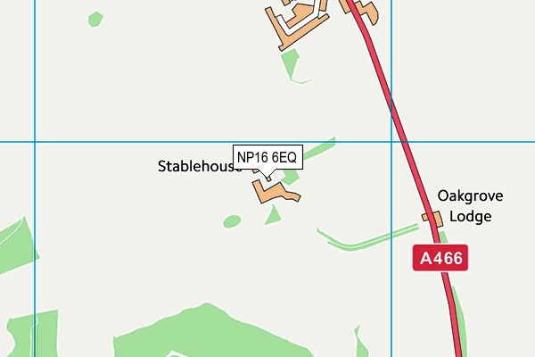 NP16 6EQ map - OS VectorMap District (Ordnance Survey) NP16 6EQ map - OS VectorMap District (Ordnance Survey)