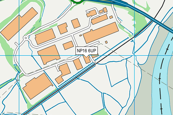 NP16 6UP map - OS VectorMap District (Ordnance Survey) NP16 6UP map - OS VectorMap District (Ordnance Survey)