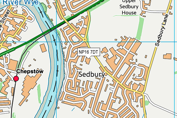NP16 7DT map - OS VectorMap District (Ordnance Survey) NP16 7DT map - OS VectorMap District (Ordnance Survey)