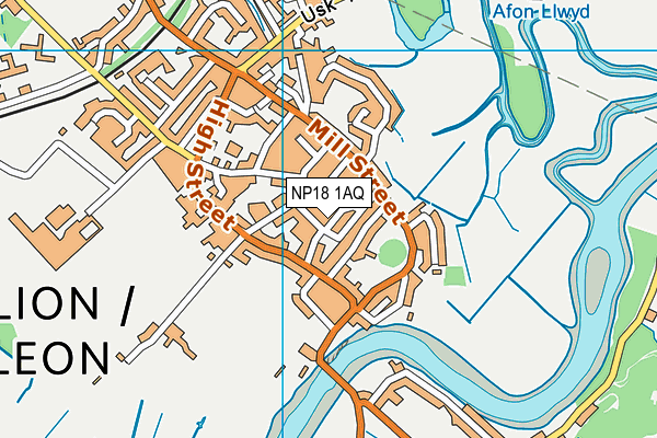 NP18 1AQ map - OS VectorMap District (Ordnance Survey) NP18 1AQ map - OS VectorMap District (Ordnance Survey)