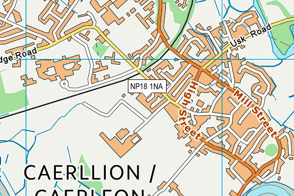 NP18 1NA map - OS VectorMap District (Ordnance Survey) NP18 1NA map - OS VectorMap District (Ordnance Survey)