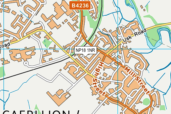 NP18 1NR map - OS VectorMap District (Ordnance Survey) NP18 1NR map - OS VectorMap District (Ordnance Survey)