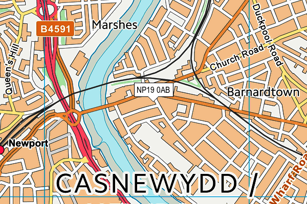 NP19 0AB map - OS VectorMap District (Ordnance Survey) NP19 0AB map - OS VectorMap District (Ordnance Survey)