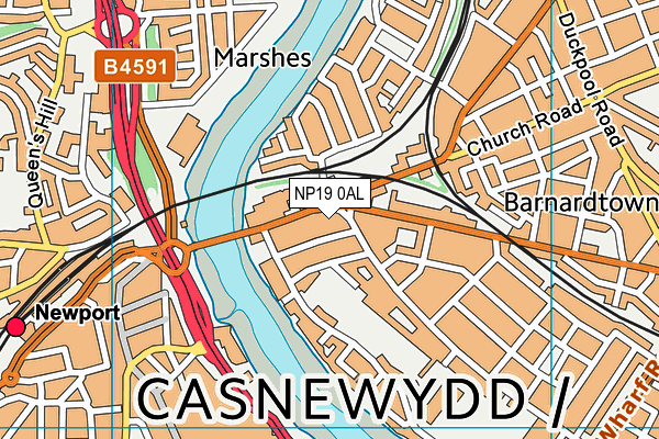 NP19 0AL map - OS VectorMap District (Ordnance Survey) NP19 0AL map - OS VectorMap District (Ordnance Survey)