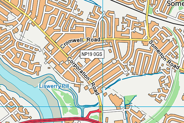 NP19 0GS map - OS VectorMap District (Ordnance Survey) NP19 0GS map - OS VectorMap District (Ordnance Survey)