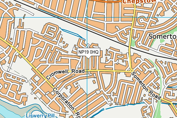 NP19 0HQ map - OS VectorMap District (Ordnance Survey) NP19 0HQ map - OS VectorMap District (Ordnance Survey)