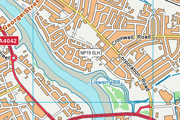 NP19 0LH map - OS VectorMap District (Ordnance Survey) NP19 0LH map - OS VectorMap District (Ordnance Survey)