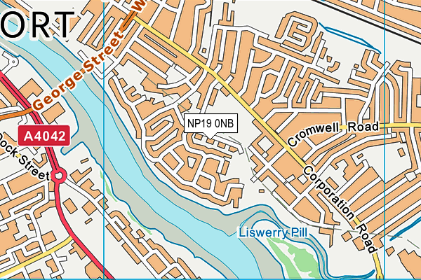 NP19 0NB map - OS VectorMap District (Ordnance Survey) NP19 0NB map - OS VectorMap District (Ordnance Survey)