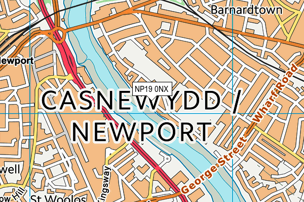 NP19 0NX map - OS VectorMap District (Ordnance Survey) NP19 0NX map - OS VectorMap District (Ordnance Survey)