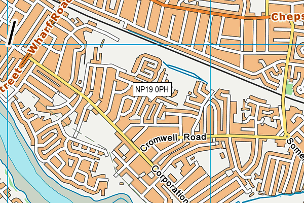 NP19 0PH map - OS VectorMap District (Ordnance Survey) NP19 0PH map - OS VectorMap District (Ordnance Survey)