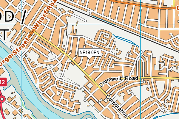 NP19 0PN map - OS VectorMap District (Ordnance Survey) NP19 0PN map - OS VectorMap District (Ordnance Survey)