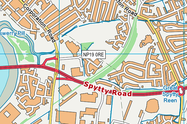NP19 0RE map - OS VectorMap District (Ordnance Survey) NP19 0RE map - OS VectorMap District (Ordnance Survey)