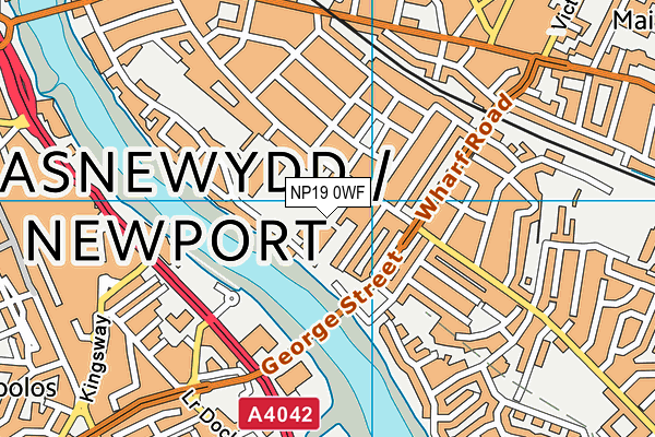 NP19 0WF map - OS VectorMap District (Ordnance Survey) NP19 0WF map - OS VectorMap District (Ordnance Survey)