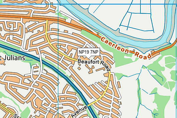 NP19 7NP map - OS VectorMap District (Ordnance Survey) NP19 7NP map - OS VectorMap District (Ordnance Survey)