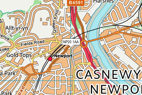 NP20 1AA map - OS VectorMap District (Ordnance Survey) NP20 1AA map - OS VectorMap District (Ordnance Survey)