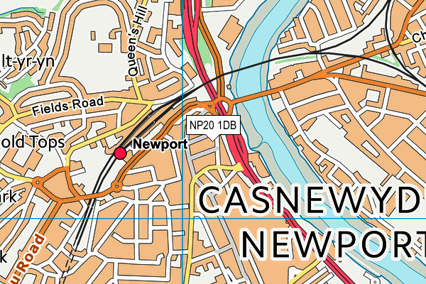 NP20 1DB map - OS VectorMap District (Ordnance Survey) NP20 1DB map - OS VectorMap District (Ordnance Survey)