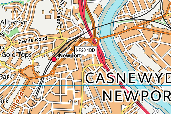 NP20 1DD map - OS VectorMap District (Ordnance Survey) NP20 1DD map - OS VectorMap District (Ordnance Survey)