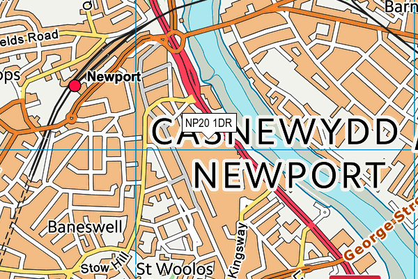 NP20 1DR map - OS VectorMap District (Ordnance Survey) NP20 1DR map - OS VectorMap District (Ordnance Survey)