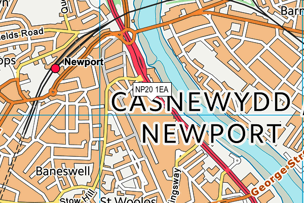 NP20 1EA map - OS VectorMap District (Ordnance Survey) NP20 1EA map - OS VectorMap District (Ordnance Survey)