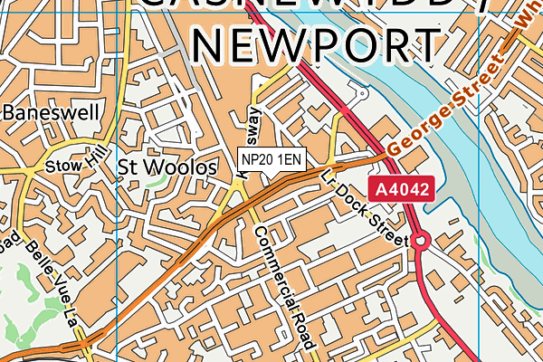 NP20 1EN map - OS VectorMap District (Ordnance Survey) NP20 1EN map - OS VectorMap District (Ordnance Survey)