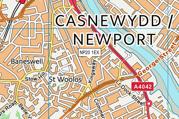 NP20 1EX map - OS VectorMap District (Ordnance Survey) NP20 1EX map - OS VectorMap District (Ordnance Survey)