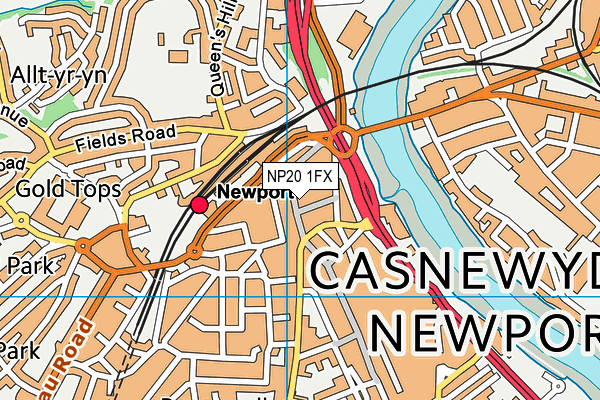 NP20 1FX map - OS VectorMap District (Ordnance Survey) NP20 1FX map - OS VectorMap District (Ordnance Survey)