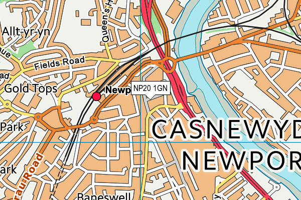 NP20 1GN map - OS VectorMap District (Ordnance Survey) NP20 1GN map - OS VectorMap District (Ordnance Survey)