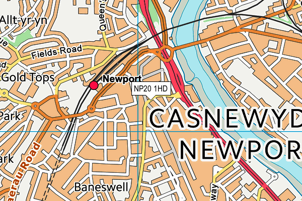 NP20 1HD map - OS VectorMap District (Ordnance Survey) NP20 1HD map - OS VectorMap District (Ordnance Survey)