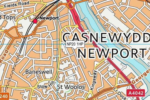 NP20 1HP map - OS VectorMap District (Ordnance Survey) NP20 1HP map - OS VectorMap District (Ordnance Survey)
