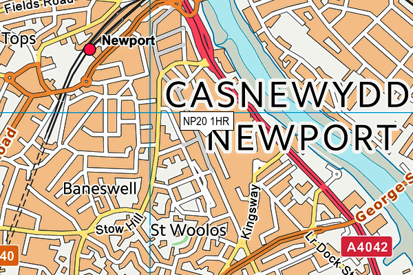 NP20 1HR map - OS VectorMap District (Ordnance Survey) NP20 1HR map - OS VectorMap District (Ordnance Survey)