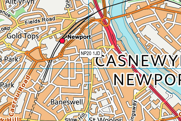 NP20 1JD map - OS VectorMap District (Ordnance Survey) NP20 1JD map - OS VectorMap District (Ordnance Survey)