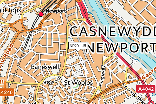 NP20 1JR map - OS VectorMap District (Ordnance Survey) NP20 1JR map - OS VectorMap District (Ordnance Survey)