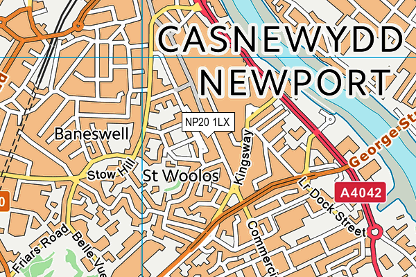 NP20 1LX map - OS VectorMap District (Ordnance Survey) NP20 1LX map - OS VectorMap District (Ordnance Survey)