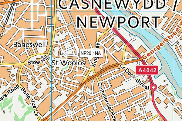 NP20 1NA map - OS VectorMap District (Ordnance Survey) NP20 1NA map - OS VectorMap District (Ordnance Survey)