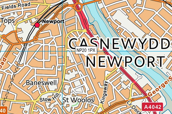 NP20 1PX map - OS VectorMap District (Ordnance Survey) NP20 1PX map - OS VectorMap District (Ordnance Survey)