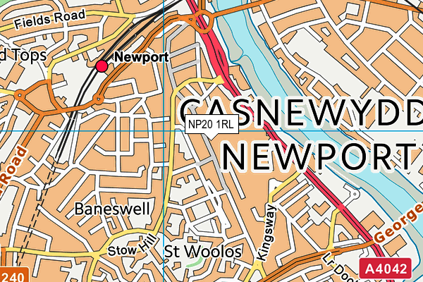 NP20 1RL map - OS VectorMap District (Ordnance Survey) NP20 1RL map - OS VectorMap District (Ordnance Survey)