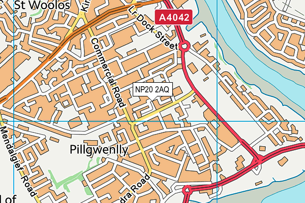 NP20 2AQ map - OS VectorMap District (Ordnance Survey) NP20 2AQ map - OS VectorMap District (Ordnance Survey)