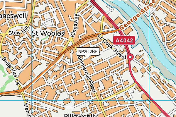 NP20 2BE map - OS VectorMap District (Ordnance Survey) NP20 2BE map - OS VectorMap District (Ordnance Survey)